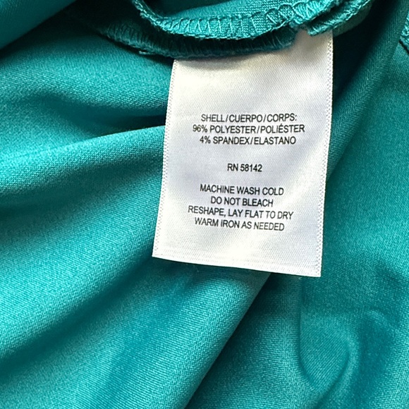 Maggy London Teal Midi Dress - Picture 3 of 6